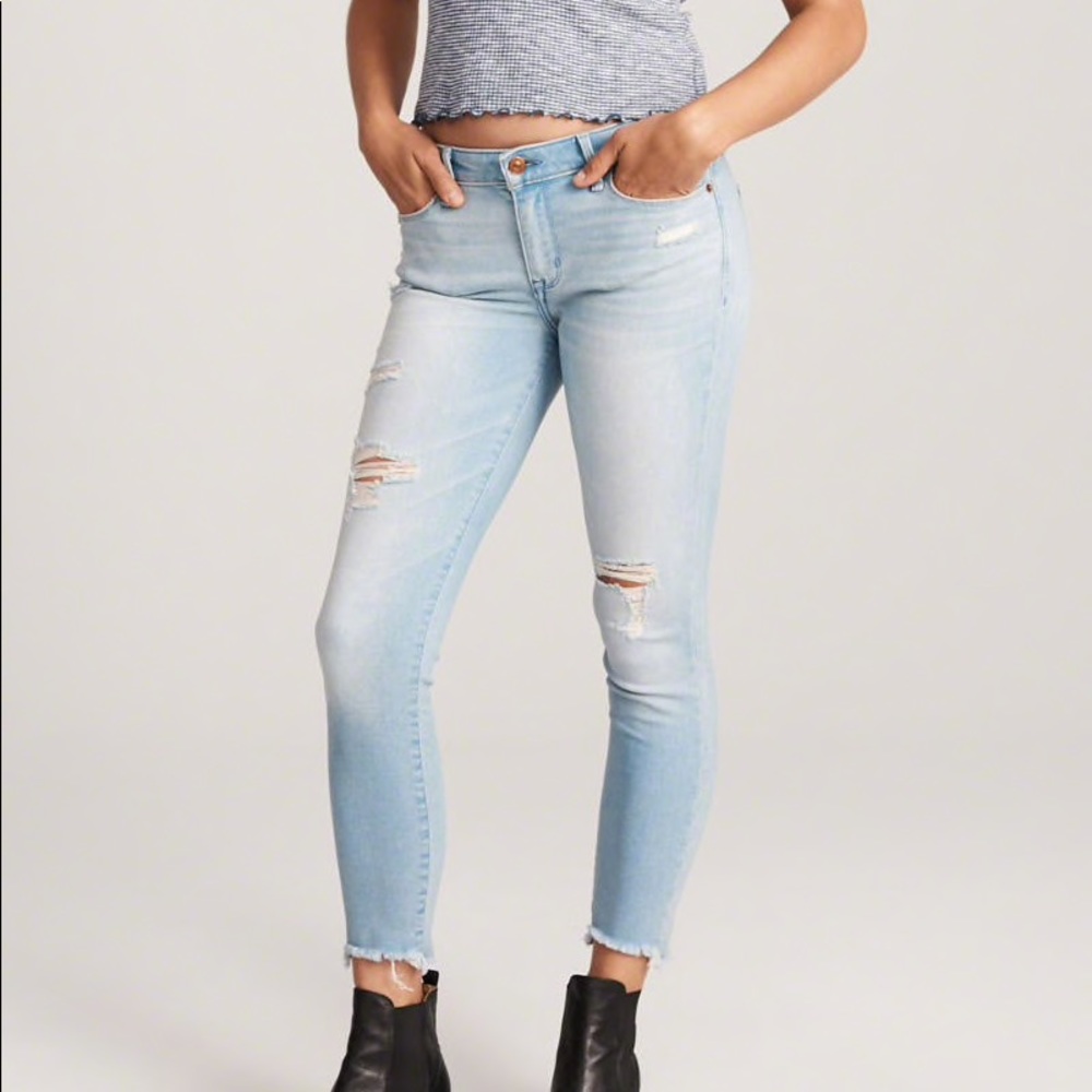 Abercrombie ankle jeans